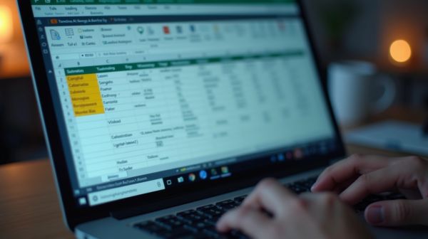 Apprendre excel en ligne : maîtrisez les essentiels avec des cours pratiques